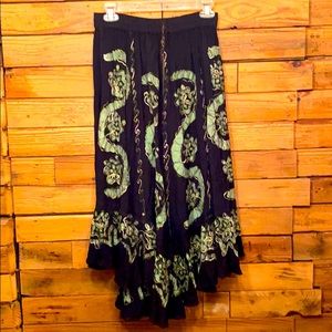 Rayon skirt.  Free size.
